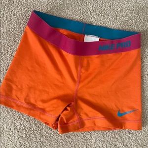 Nike pro shorts